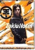februarie calendar tokio hotel!!!!