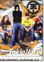 martie calendar tokio hotel!!!!